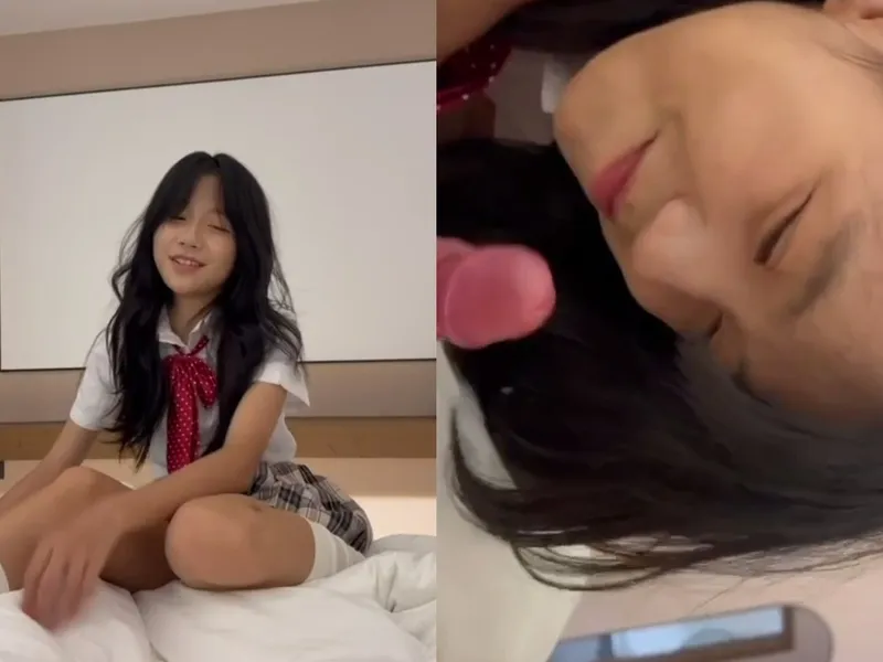 Em loli dễ thương liếm cục thịt biến em thành con đào dâm dục p1